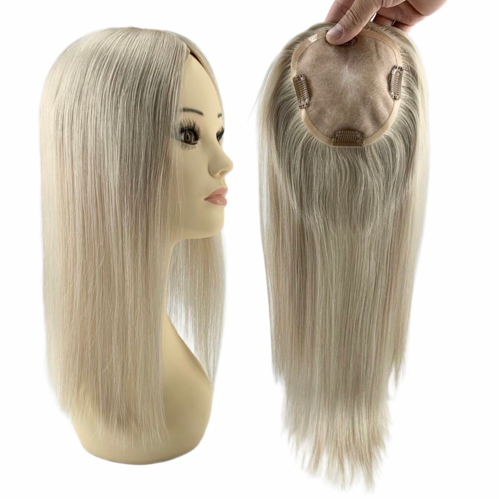 5''x5'' Mono| Feines Mono Hochwertiges Remy Echthaar-Haarteil f&uuml;r Damen mit feinem brasilianischem Remy Haar