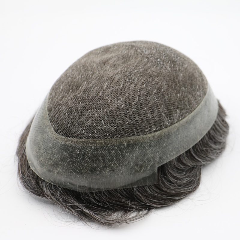 Australia Basis: M&auml;nner - Halbwig | Schweizerische Lace in der Mitte mit Polyskin ringsum | Ein Muss f&uuml;r Reisen