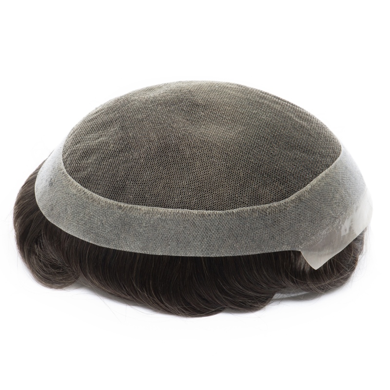 Australia Basis: Männer - Halbwig | Schweizerische Lace in der Mitte mit Polyskin ringsum | Ein Muss für Reisen