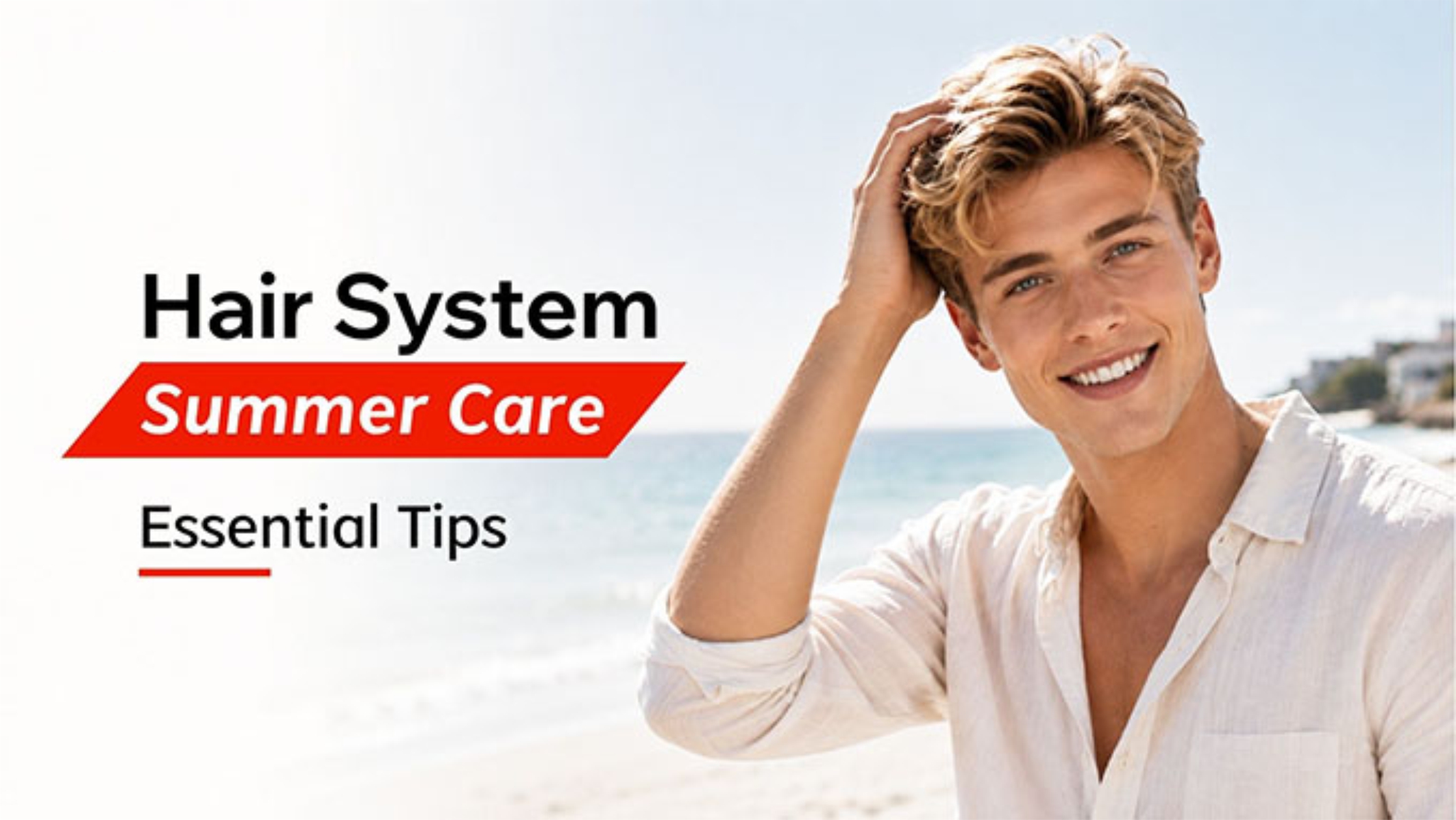 Dein Haarsystem im Sommer &ndash; So tr&auml;gst und pflegst du es richtig: Wichtige Tipps